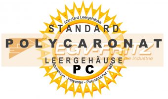 Standard PC Polycarbonat Leergehäuse